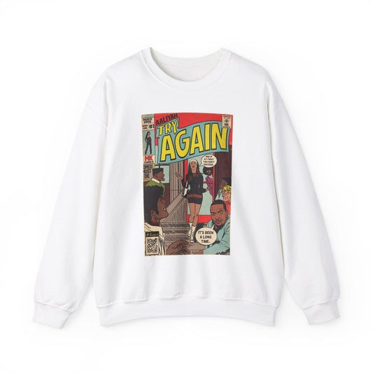 Aaliyah - Try Again - Unisex Heavy Blend™ Crewneck Sweatshirt