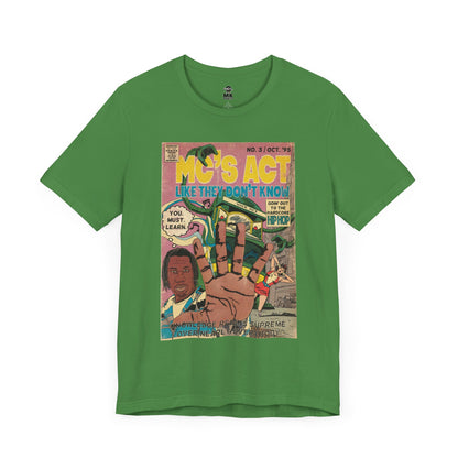 KRS ONE - MC’s act Like They Don’t Know - Unisex Jersey Short Sleeve Tee