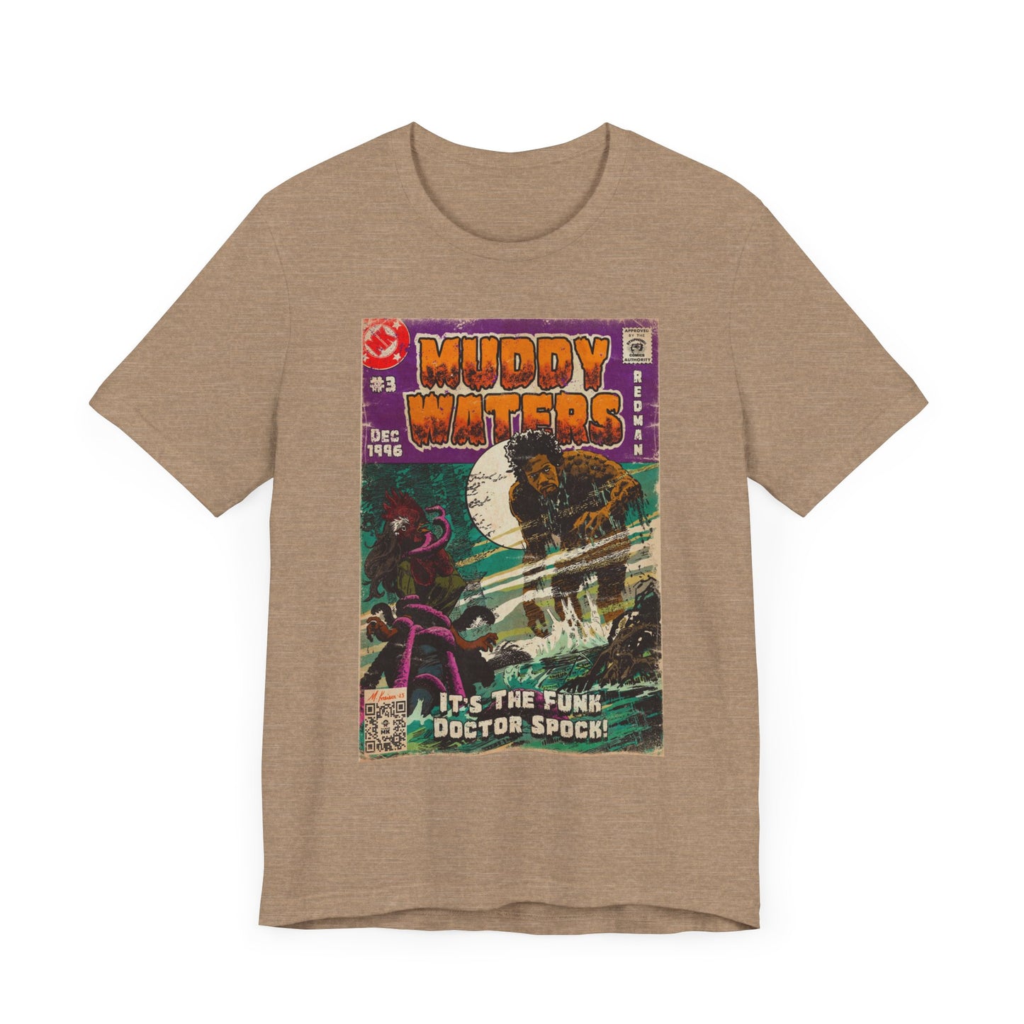 Redman - Muddy Waters -  Unisex Jersey Short Sleeve Tee