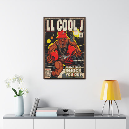 LL Cool J - Mama Said Knock You Out - Gallery Canvas Wraps, Vertical Frame