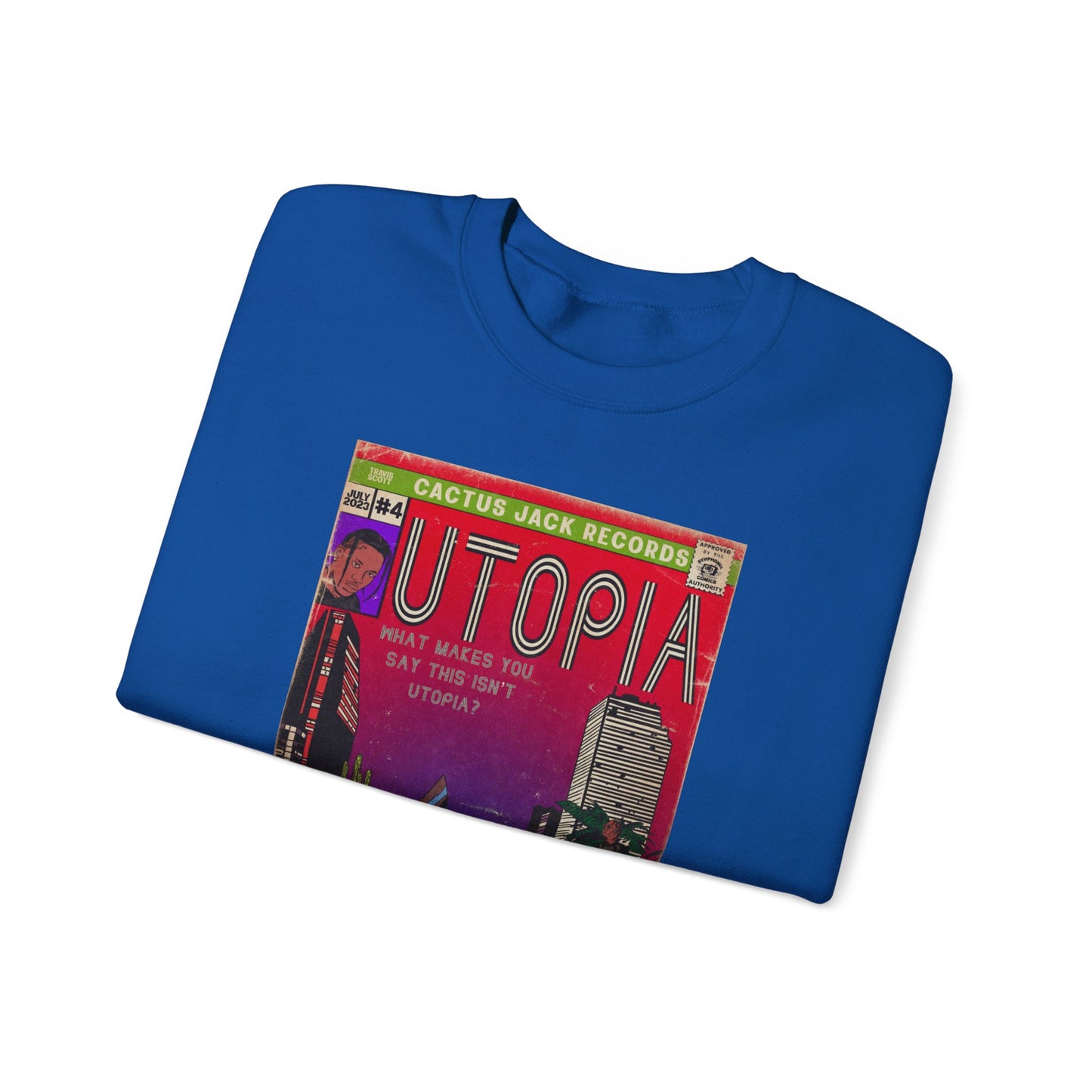 Travis Scott - Utopia - Unisex Heavy Blend™ Crewneck Sweatshirt