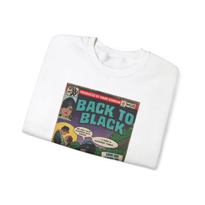 Amy Winehouse - Back to Black - Unisex Heavy Blend™ Crewneck Sweatshirt