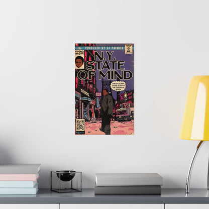 Nas - NY State Of Mind - Vertical Matte Poster