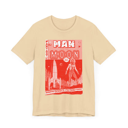 Kid Cudi - Man on the Moon - RED VARIANT - Unisex Jersey Short Sleeve Tee