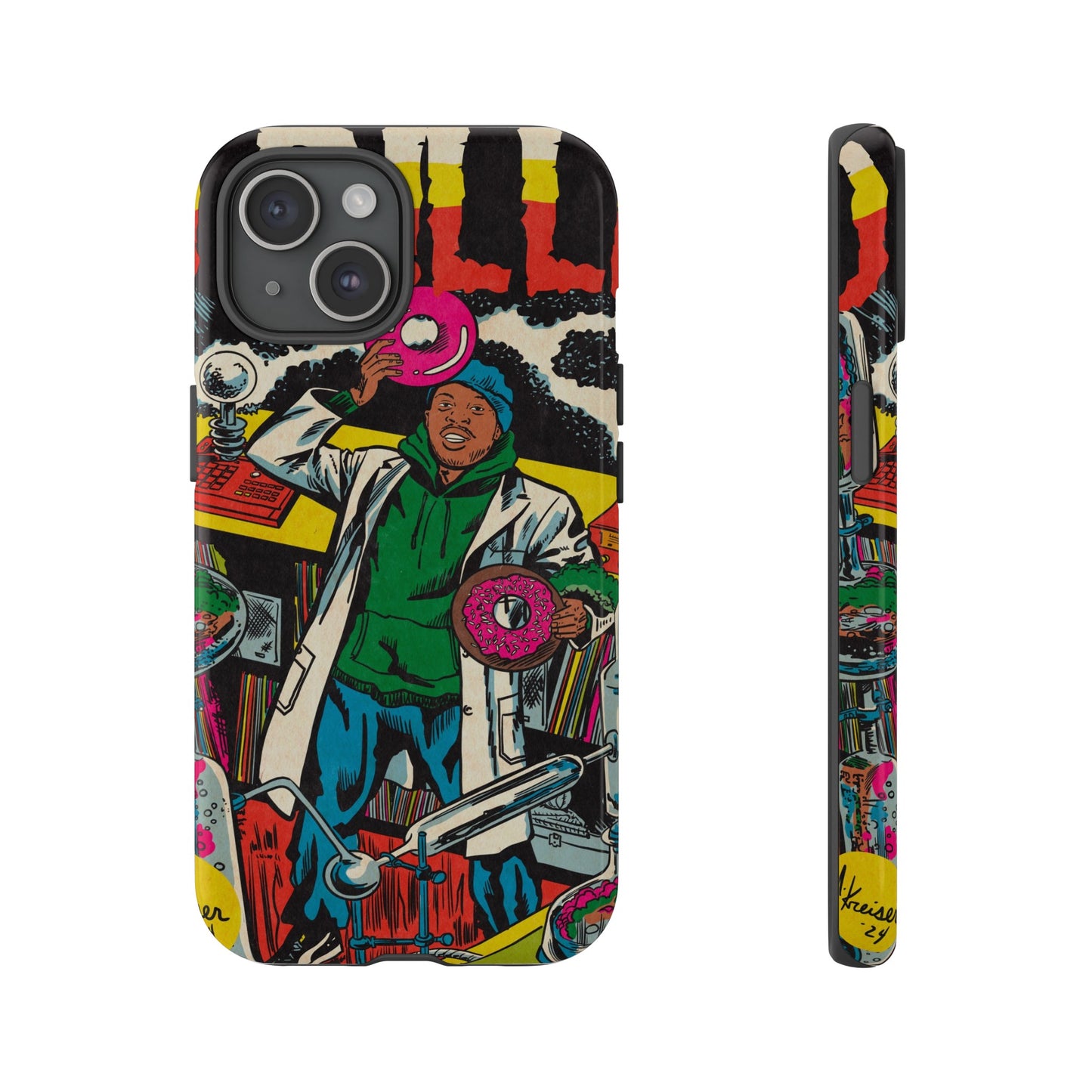 J Dilla - Comic Book Art - Tough Phone Cases