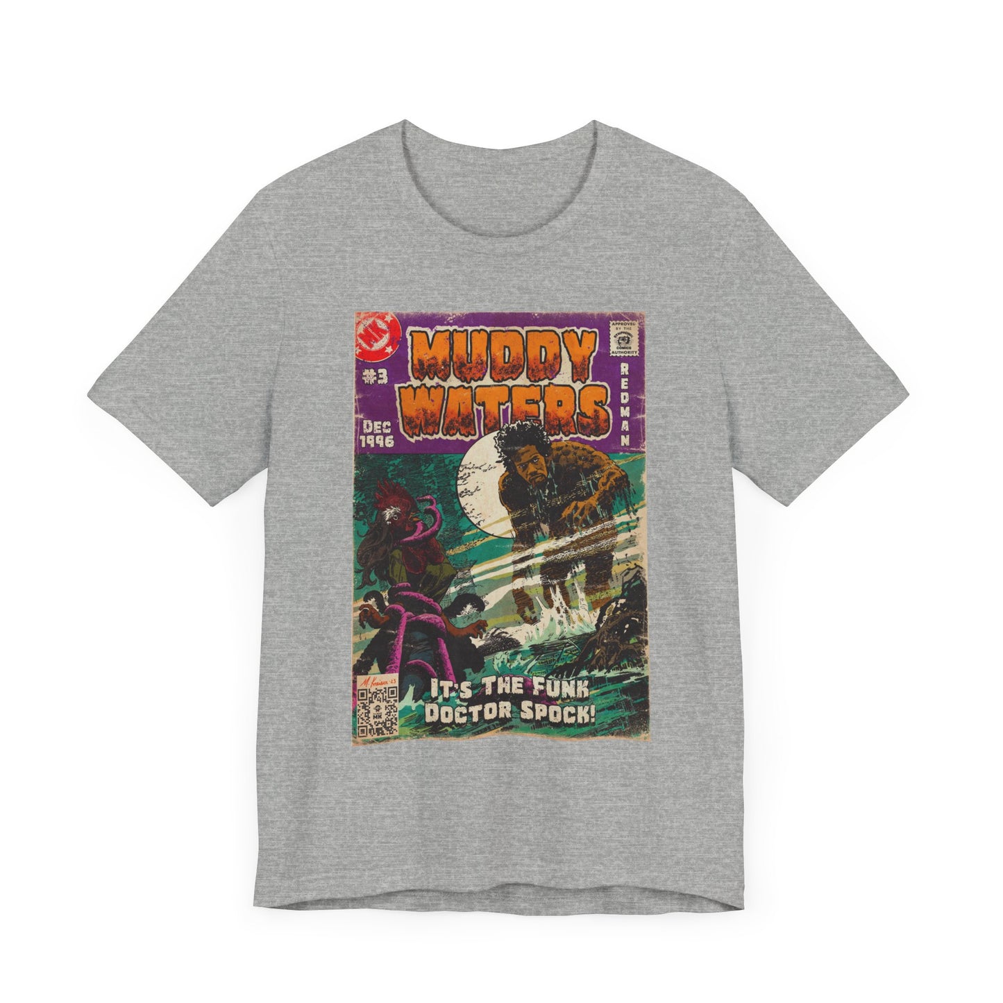 Redman - Muddy Waters -  Unisex Jersey Short Sleeve Tee