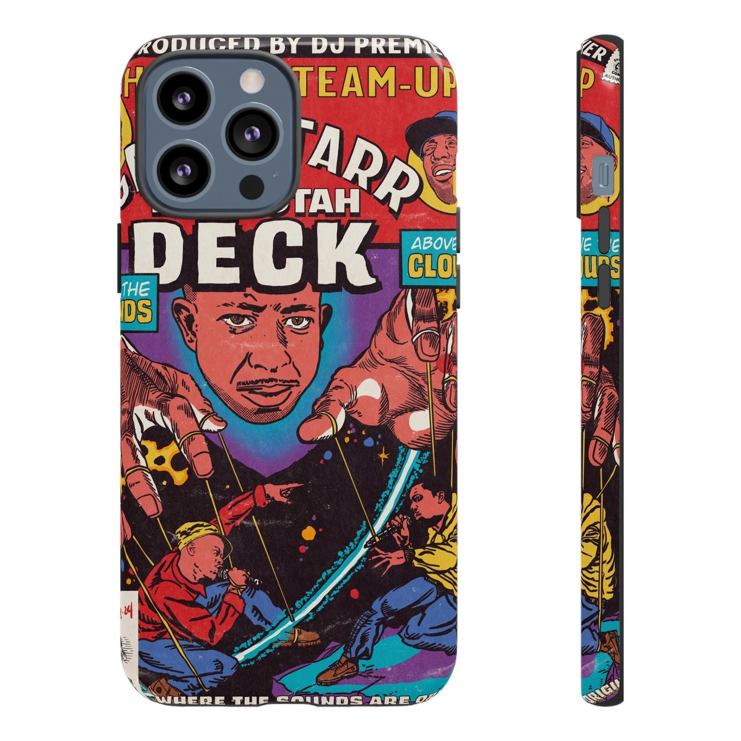 Gang Starr & Inspectah Deck - Above The Clouds - Tough Phone Cases