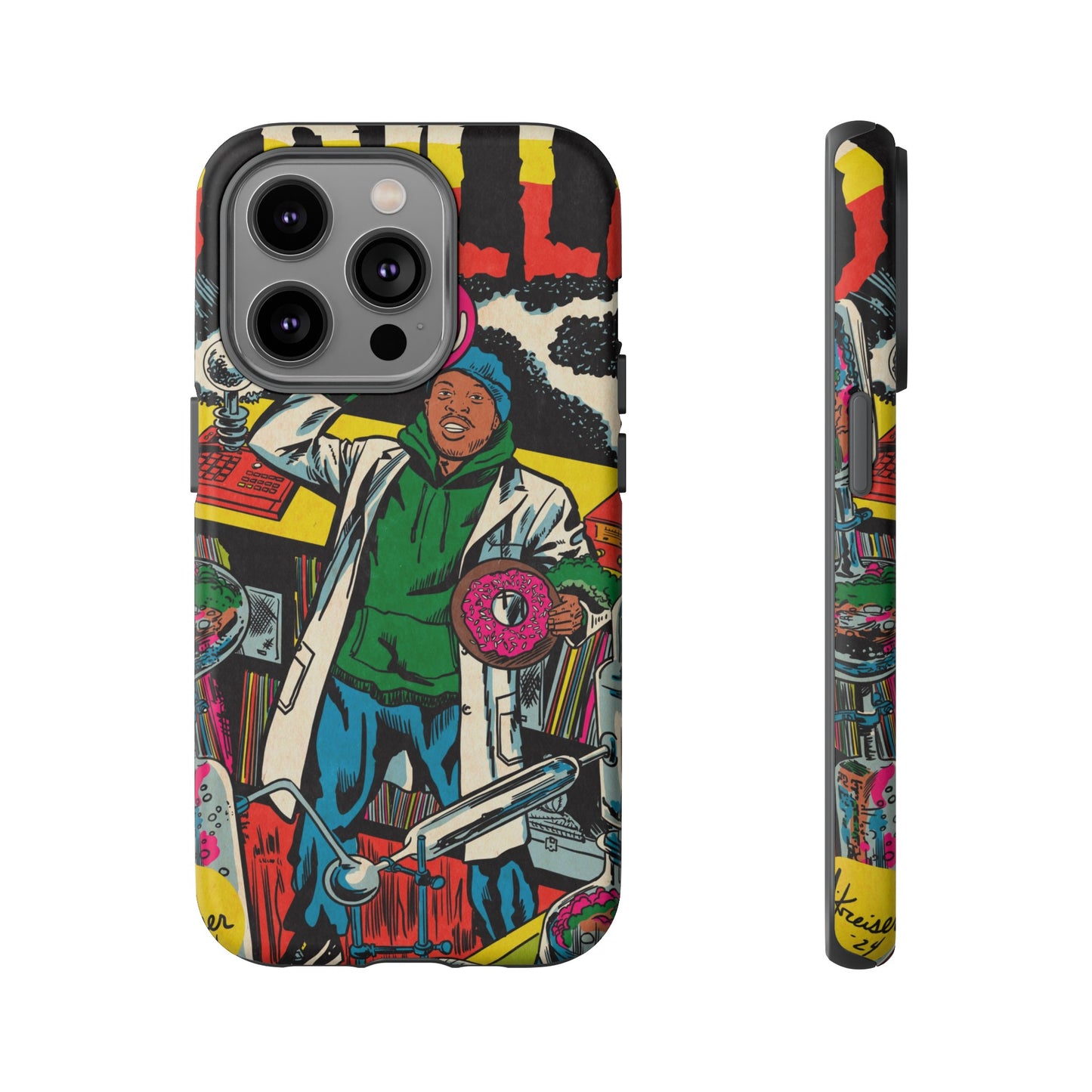 J Dilla - Comic Book Art - Tough Phone Cases