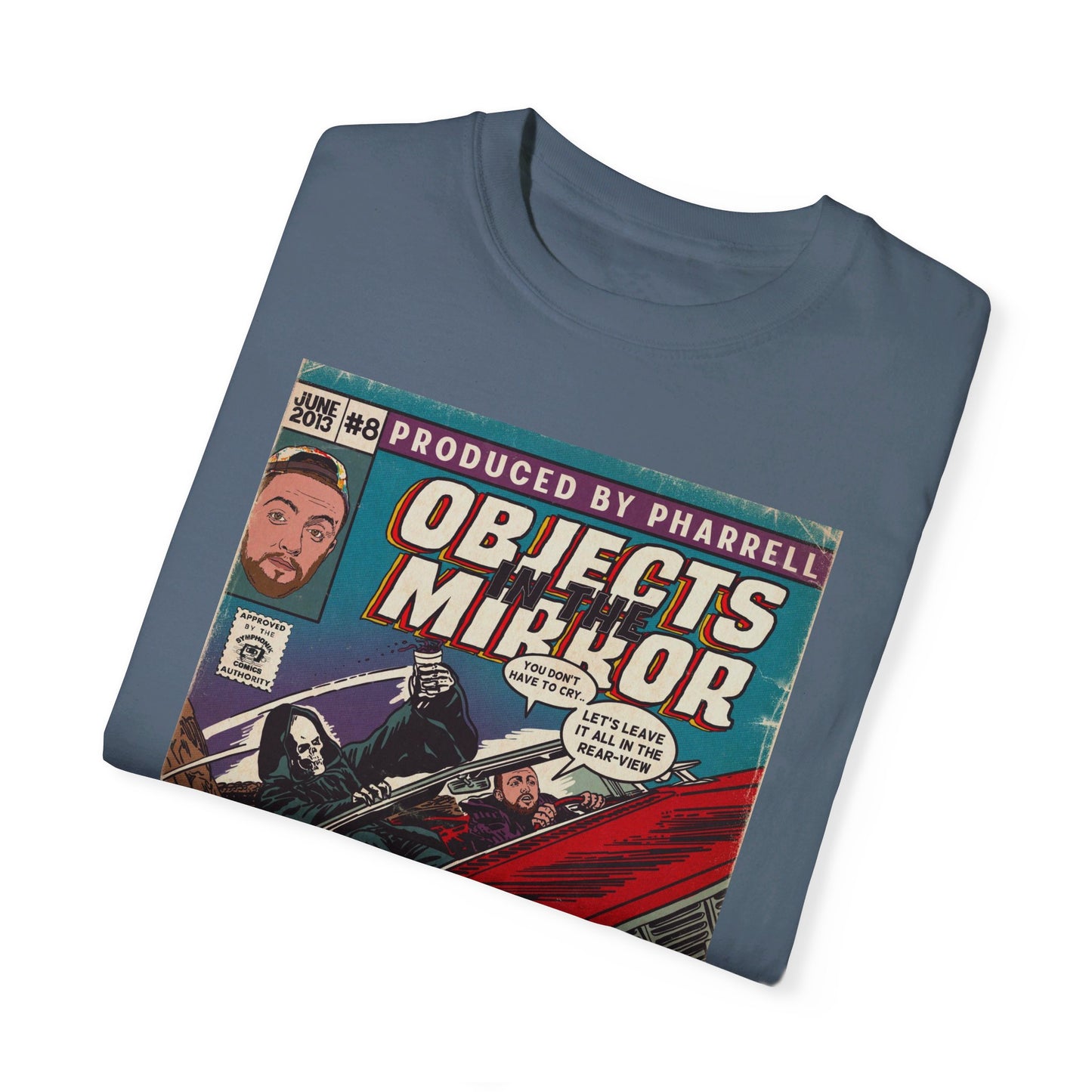 Objects in the Mirror - Unisex Comfort Colors T-shirt