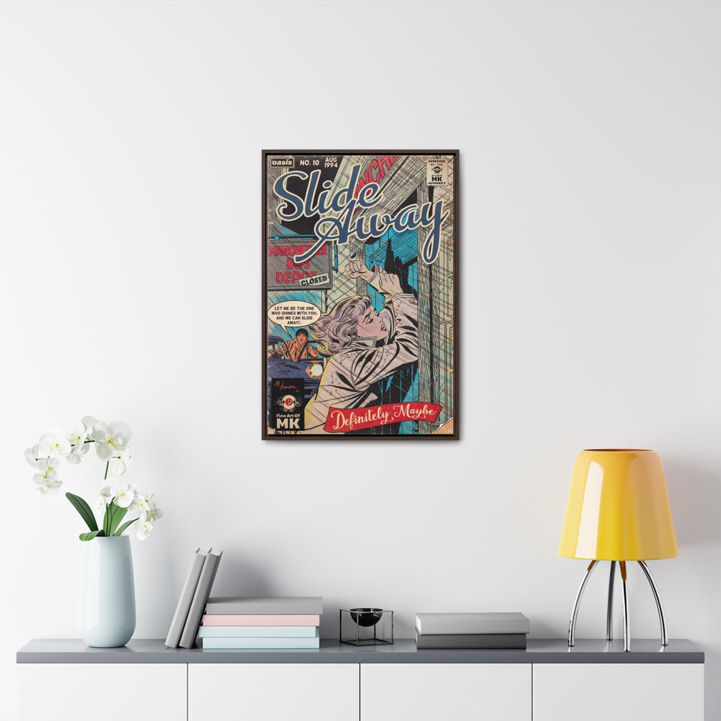 Oasis - Slide Away - Gallery Canvas Wraps, Vertical Frame