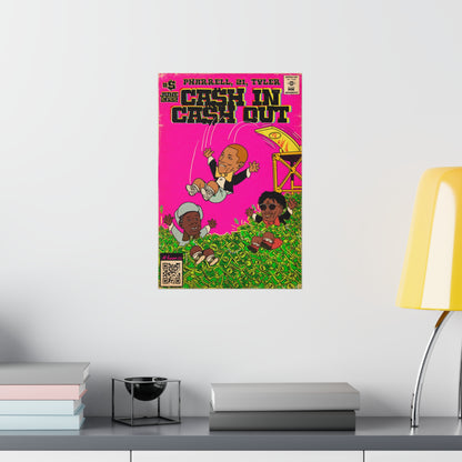 Pharrell, 21 Savage & Tyler - Cash In Cash Out - Vertical Matte Poster