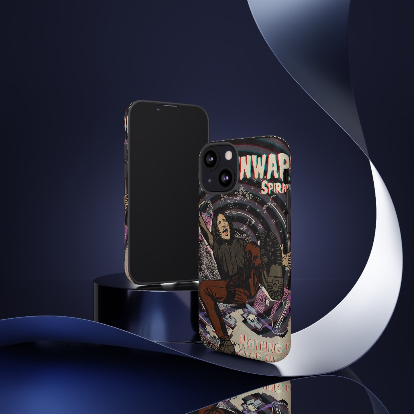 NIN - The Downward Spiral - Tough Phone Cases