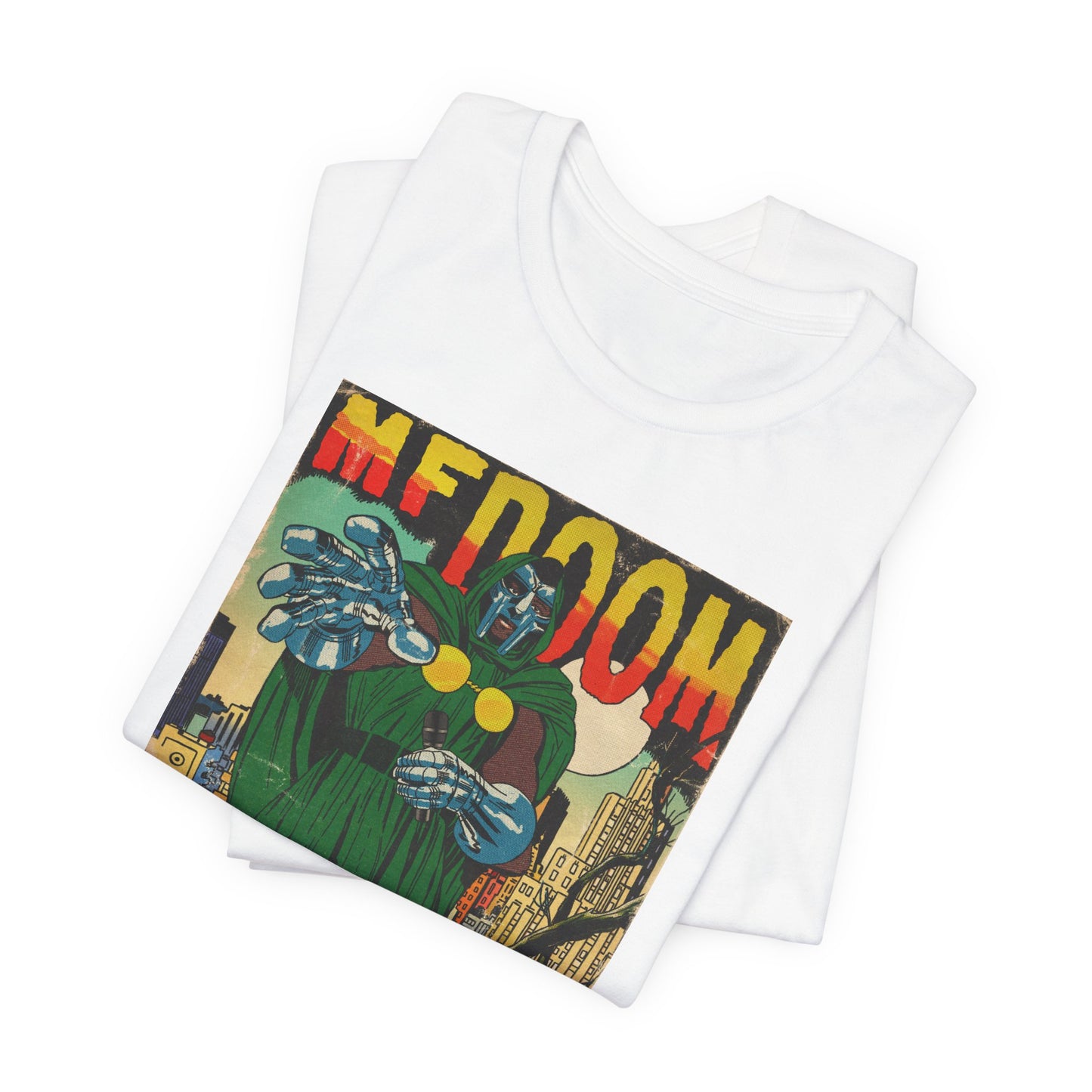 MF DOOM - Comic Book Art - Unisex Jersey T-Shirt