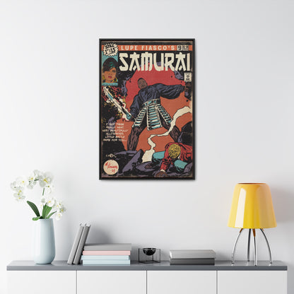 Lupe Fiasco - Samurai - Gallery Canvas Wraps, Vertical Frame