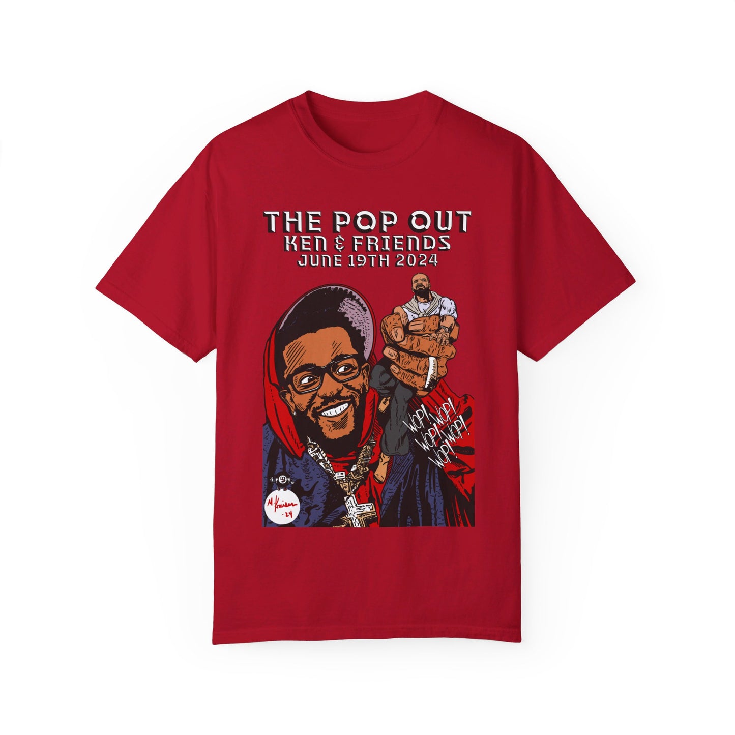 Kendrick Lamar - The Pop Out - Unisex Comfort Colors T-shirt