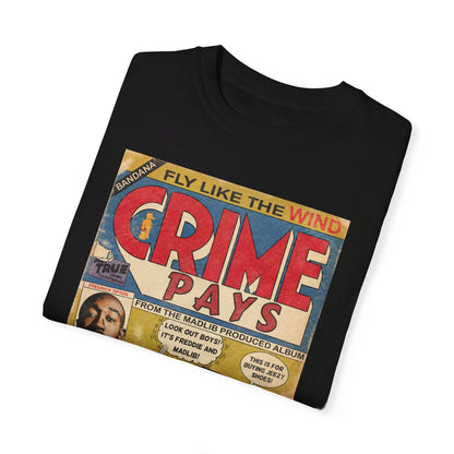 Freddie Gibbs & Madlib - Crime Pays - Unisex Comfort Colors T-shirt