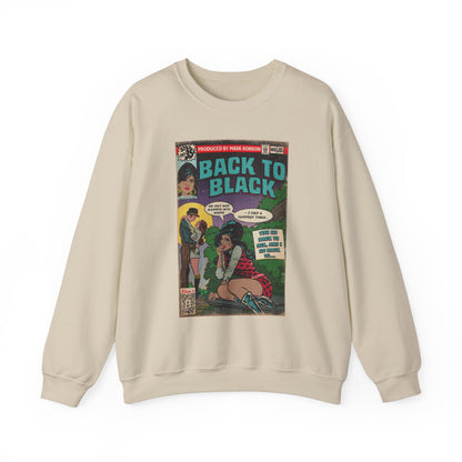 Amy Winehouse - Back to Black - Unisex Heavy Blend™ Crewneck Sweatshirt