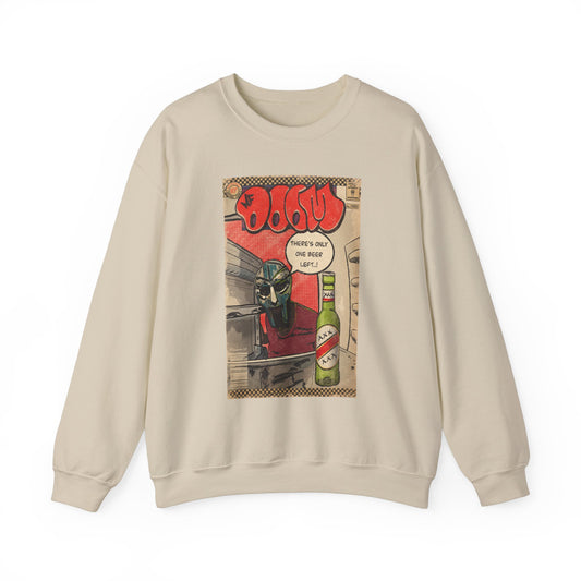 MF DOOM - One Beer - Unisex Heavy Blend™ Crewneck Sweatshirt