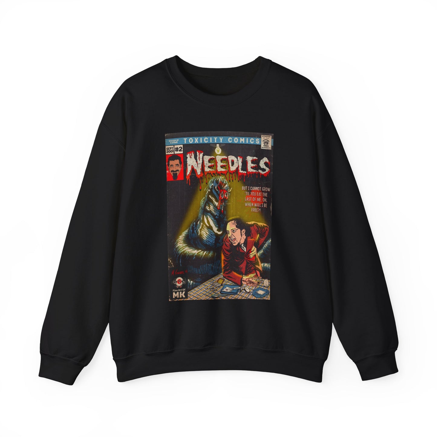 System of a Down - Needles - Unisex Heavy Blend™ Crewneck Sweatshirt