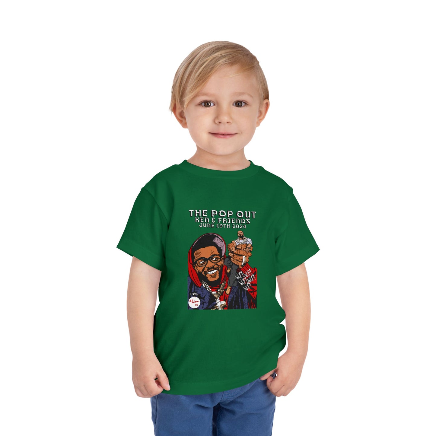 Kendrick Lamar - The Pop Out - Toddler Short Sleeve Tee