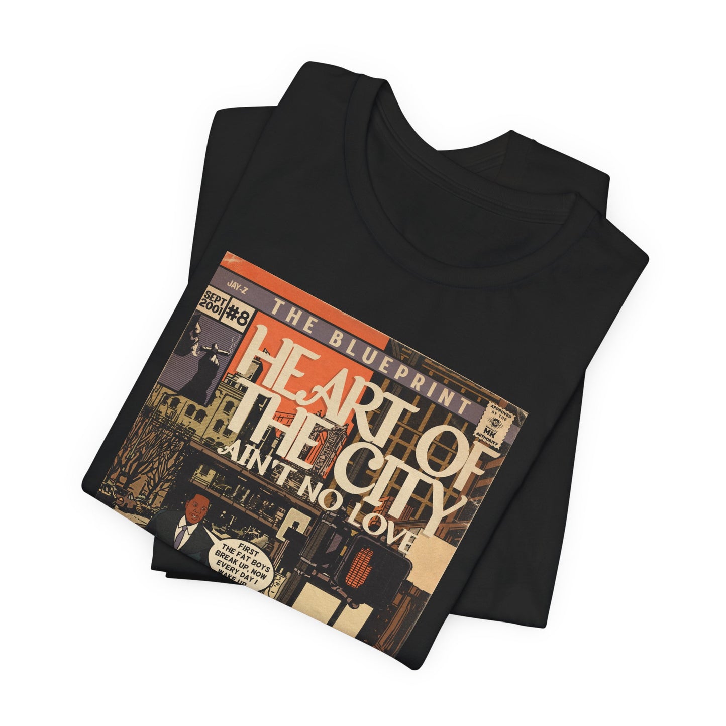 Jay-Z - Heart Of The City - Unisex Jersey Short Sleeve Tee