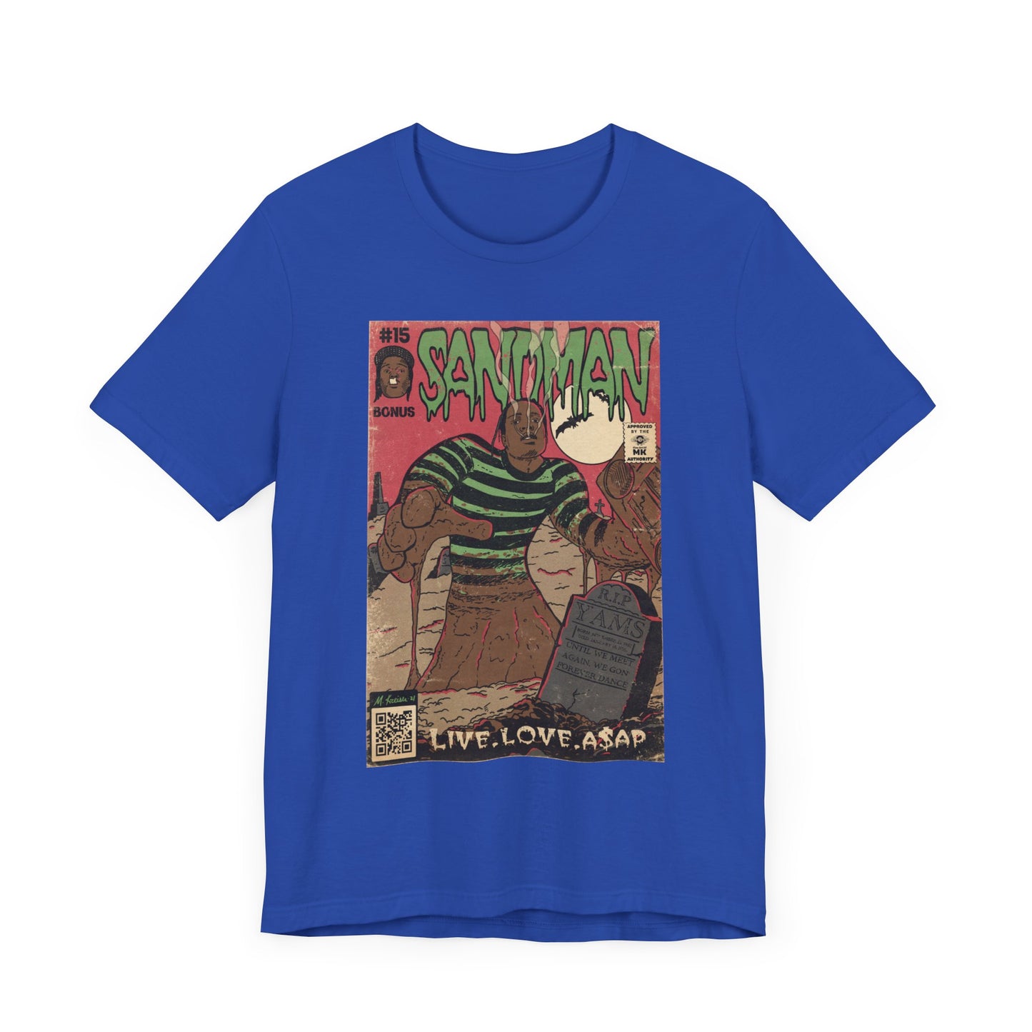 ASAP Rocky- Sandman - Unisex Jersey Short Sleeve Tee