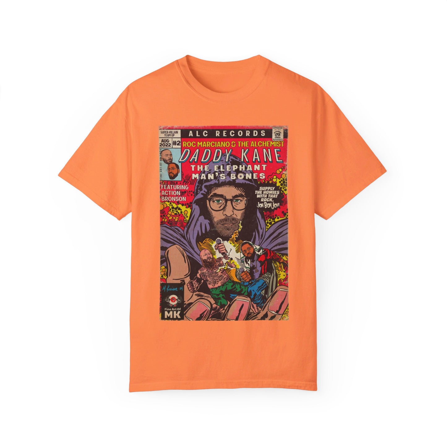 Roc Marciano, Alchemist, Action Bronson - Daddy Kane - Unisex Comfort Colors T-shirt