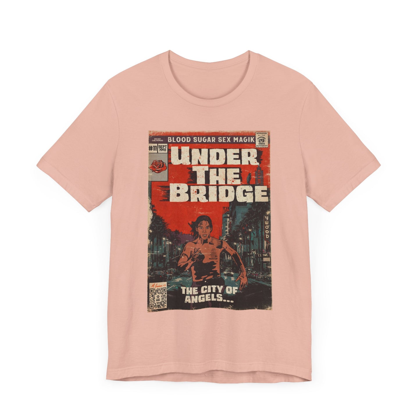 Red Hot Chili Peppers- Under The Bridge - Unisex Jersey Short Sleeve Tee