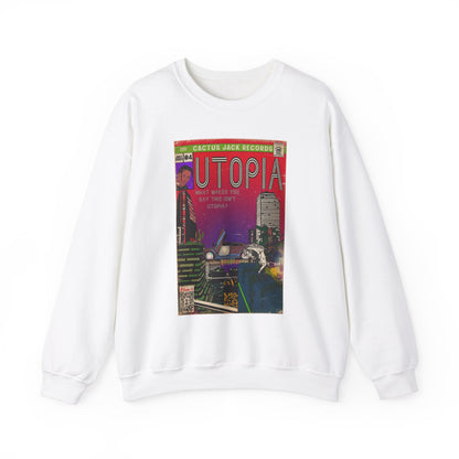 Travis Scott - Utopia - Unisex Heavy Blend™ Crewneck Sweatshirt