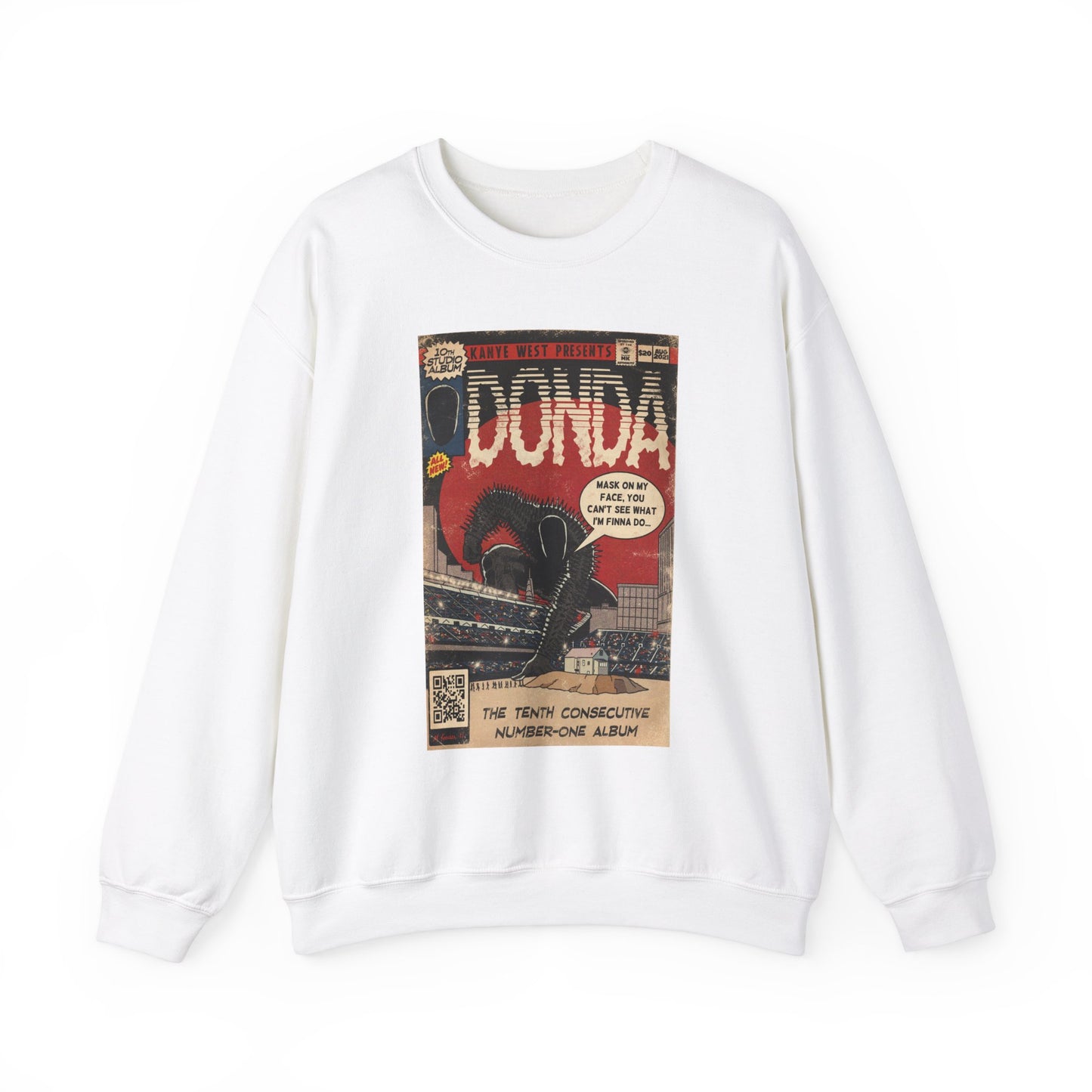 Kanye West - DONDA - Unisex Heavy Blend™ Crewneck Sweatshirt