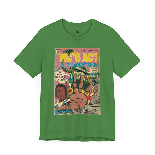 KRS ONE - MC’s act Like They Don’t Know - Unisex Jersey Short Sleeve Tee