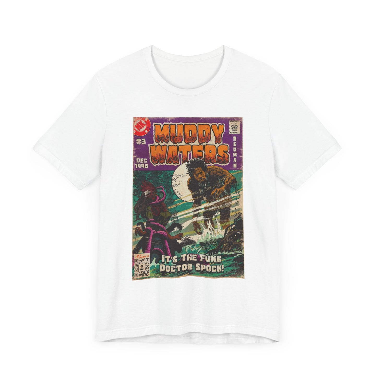 Redman - Muddy Waters -  Unisex Jersey Short Sleeve Tee