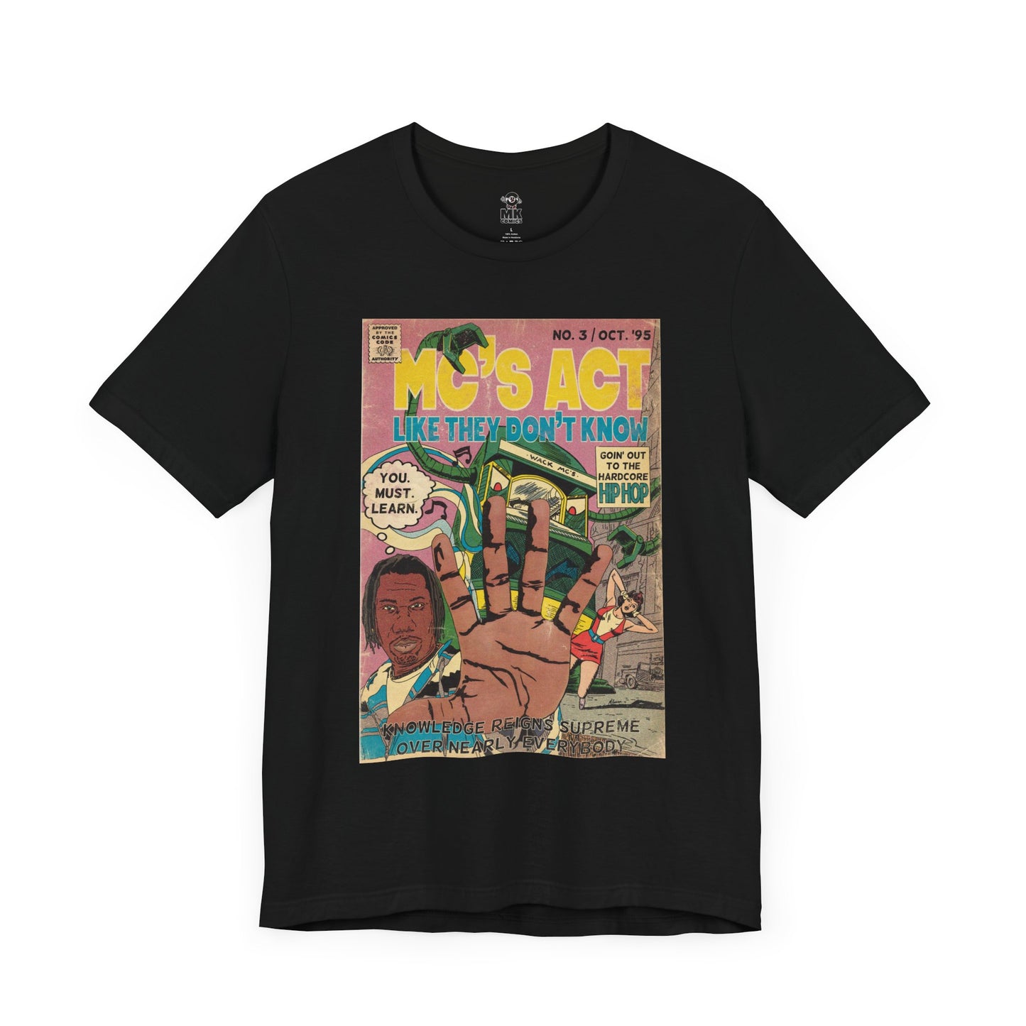 KRS ONE - MC’s act Like They Don’t Know - Unisex Jersey Short Sleeve Tee