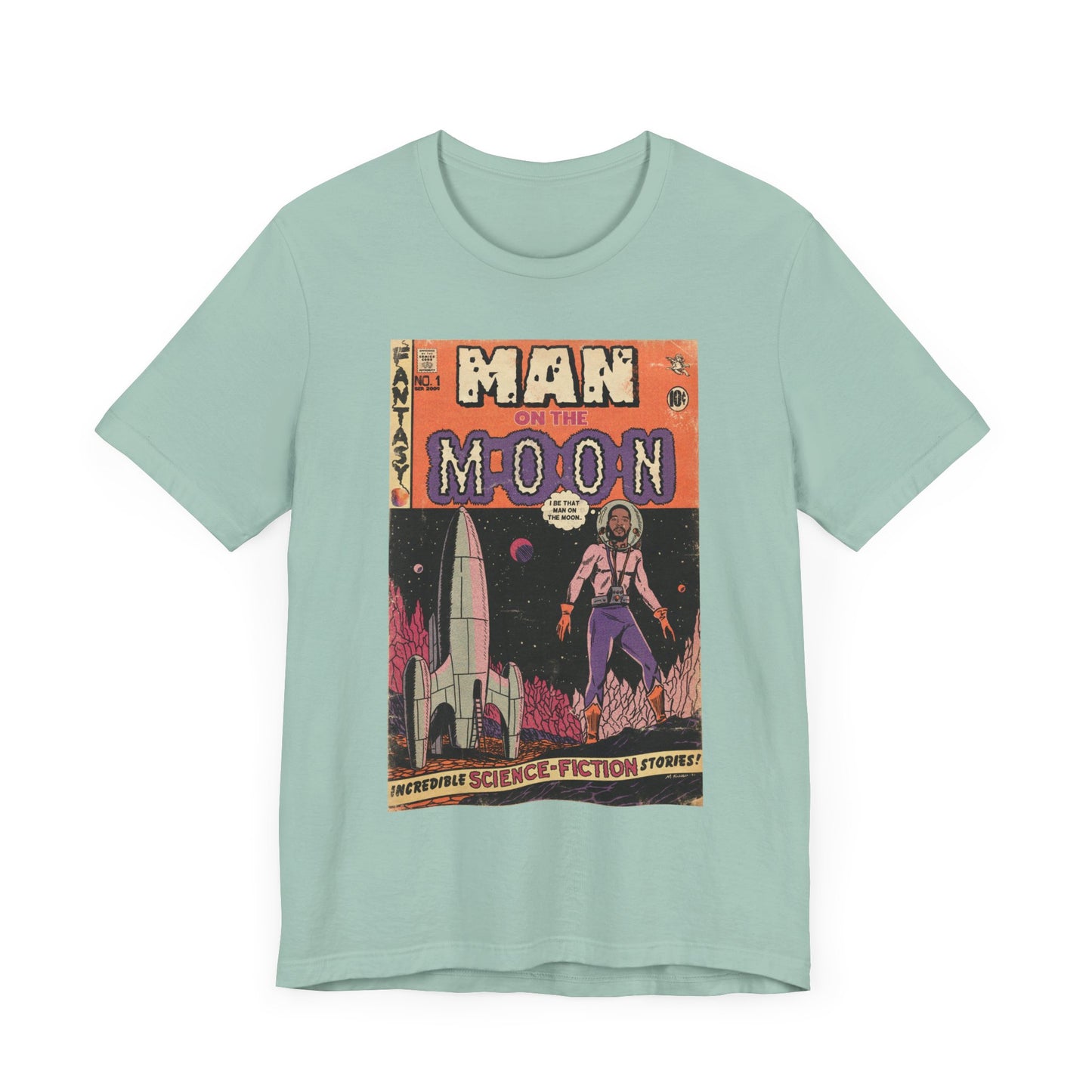 Kid Cudi - Man On The Moon - Unisex Jersey T-Shirt