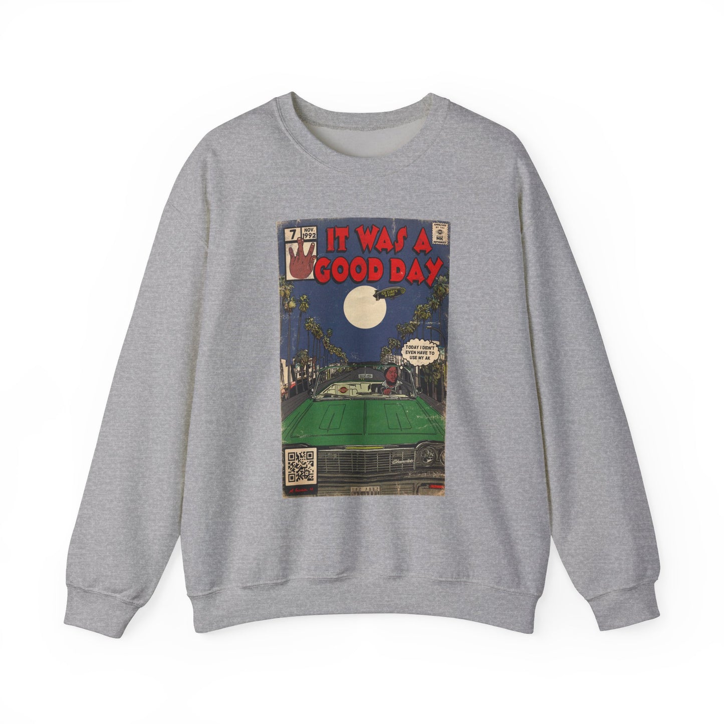 Ice Cube - It Was a Good Day - Unisex Heavy Blend™ Crewneck Sweatshirt