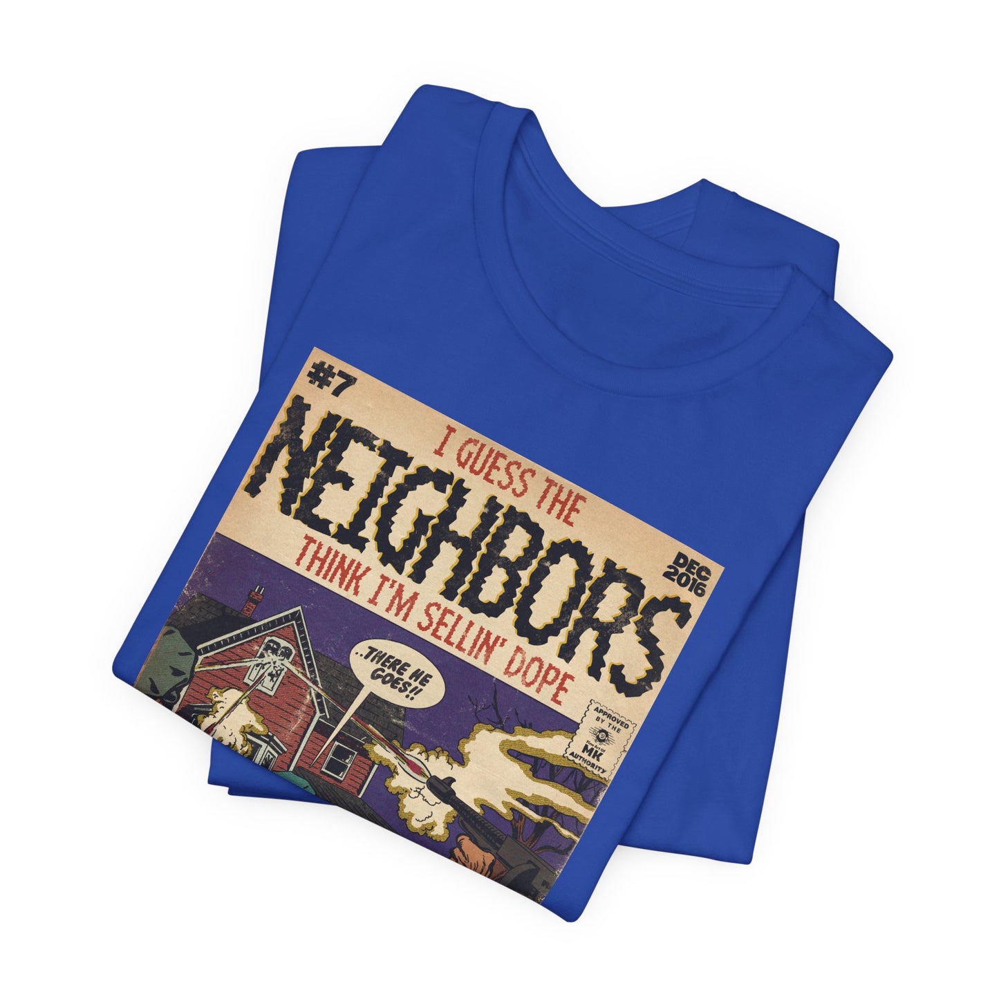 J. Cole - Neighbors - Hip Hop Comics - Unisex Jersey Short Sleeve Tee