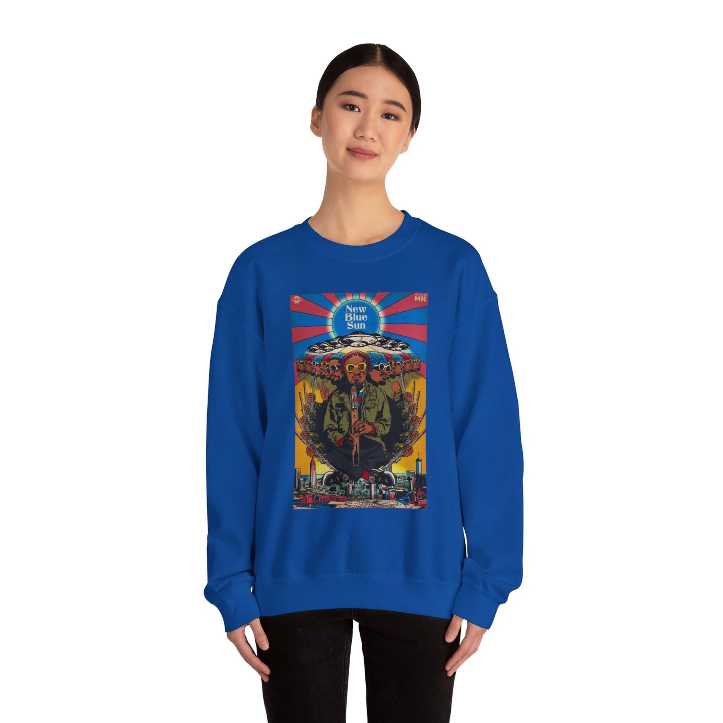 Andre 3000 - New Blue Sun -  Unisex Heavy Blend™ Crewneck Sweatshirt