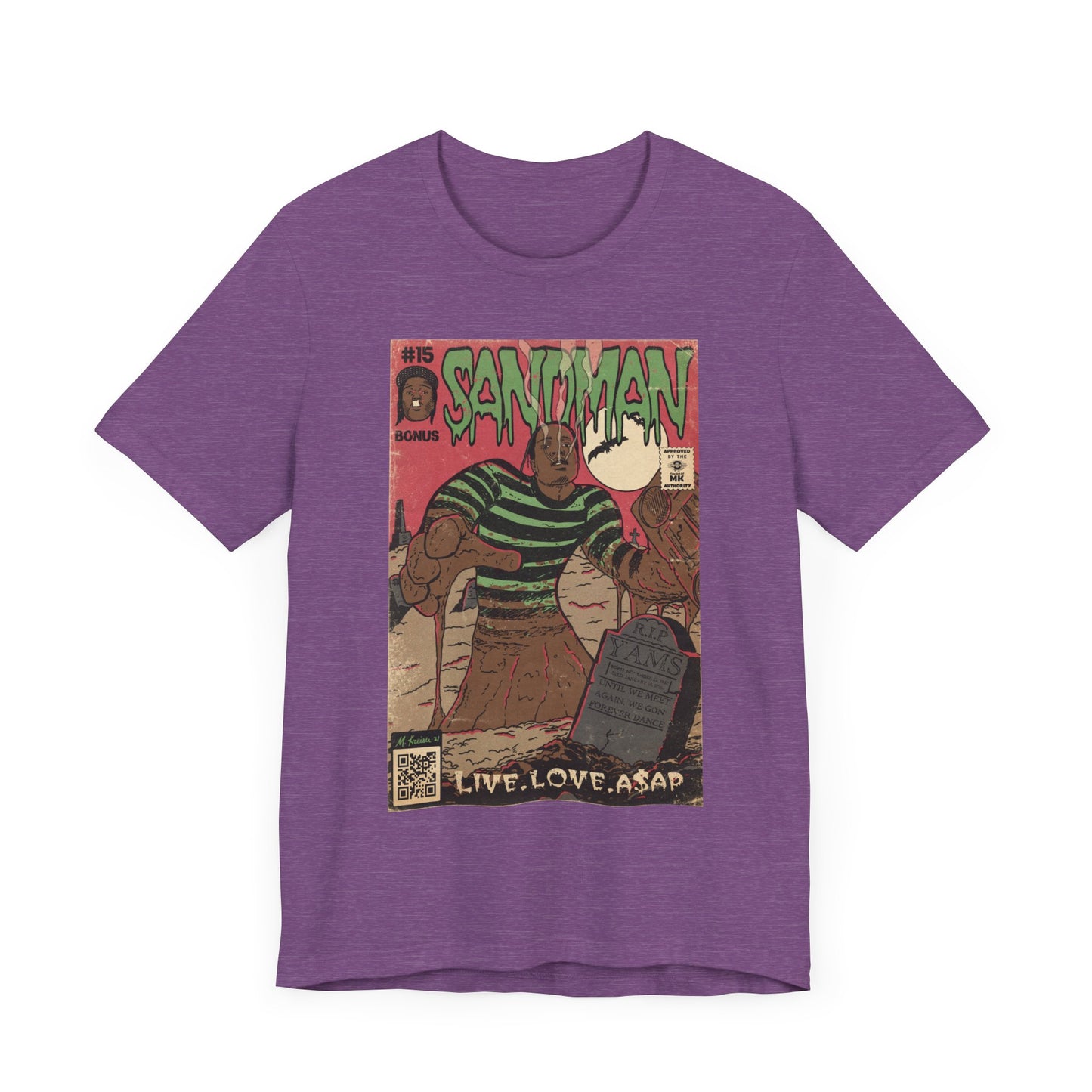 ASAP Rocky- Sandman - Unisex Jersey Short Sleeve Tee