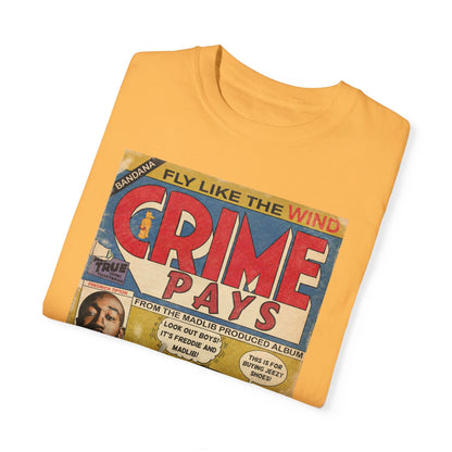 Freddie Gibbs & Madlib - Crime Pays - Unisex Comfort Colors T-shirt