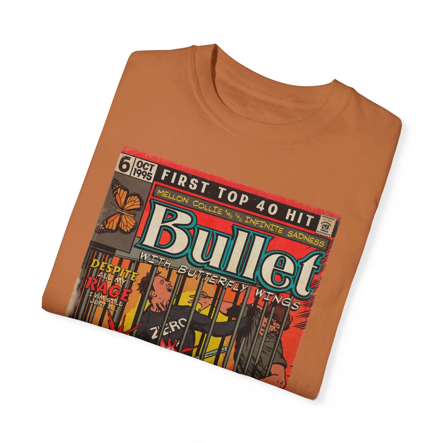 Smashing Pumpkins - Bullet With Butterfly Wings - Unisex Comfort Colors T-shirt