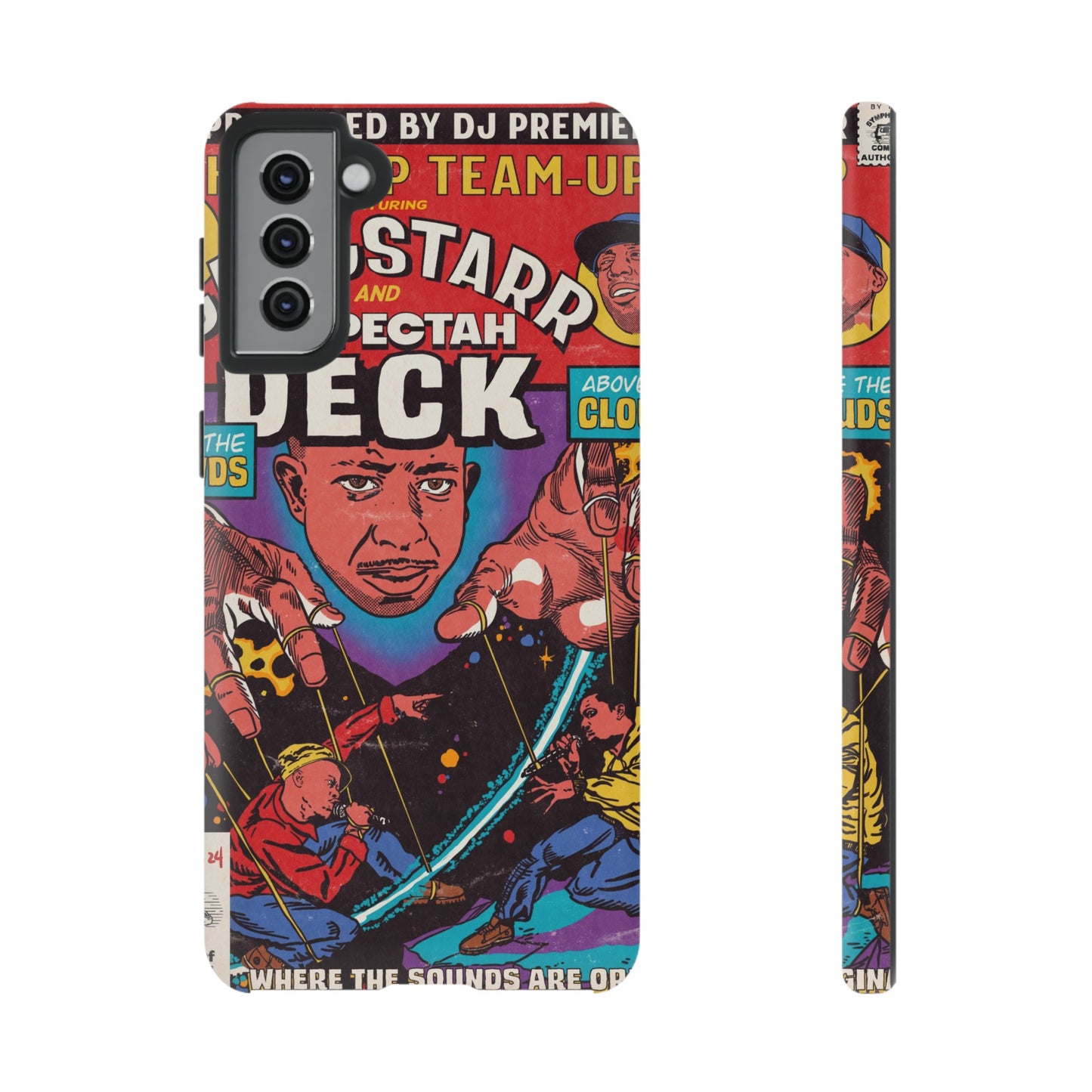 Gang Starr & Inspectah Deck - Above The Clouds - Tough Phone Cases