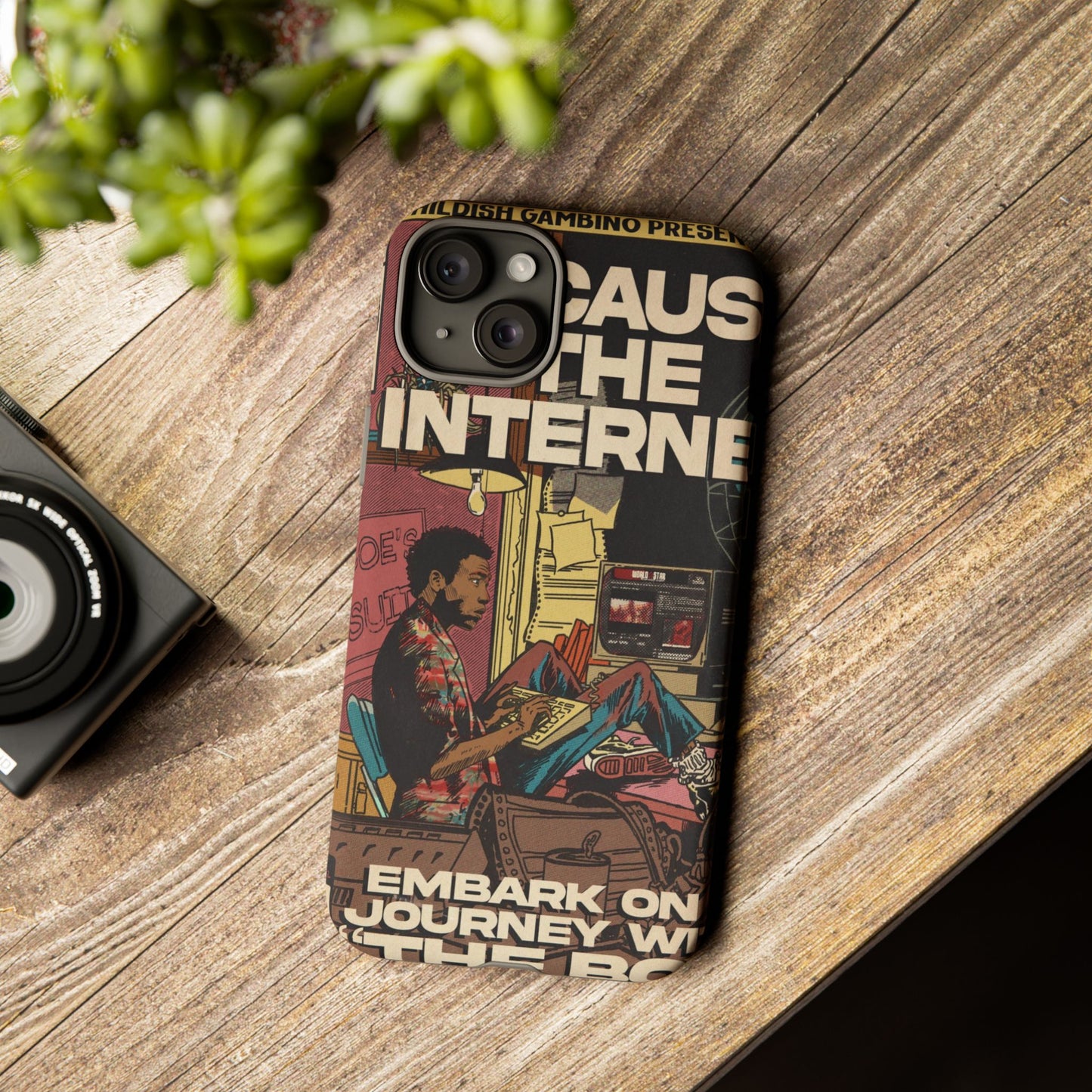 Childish Gambino- Because The Internet - Tough Phone Cases