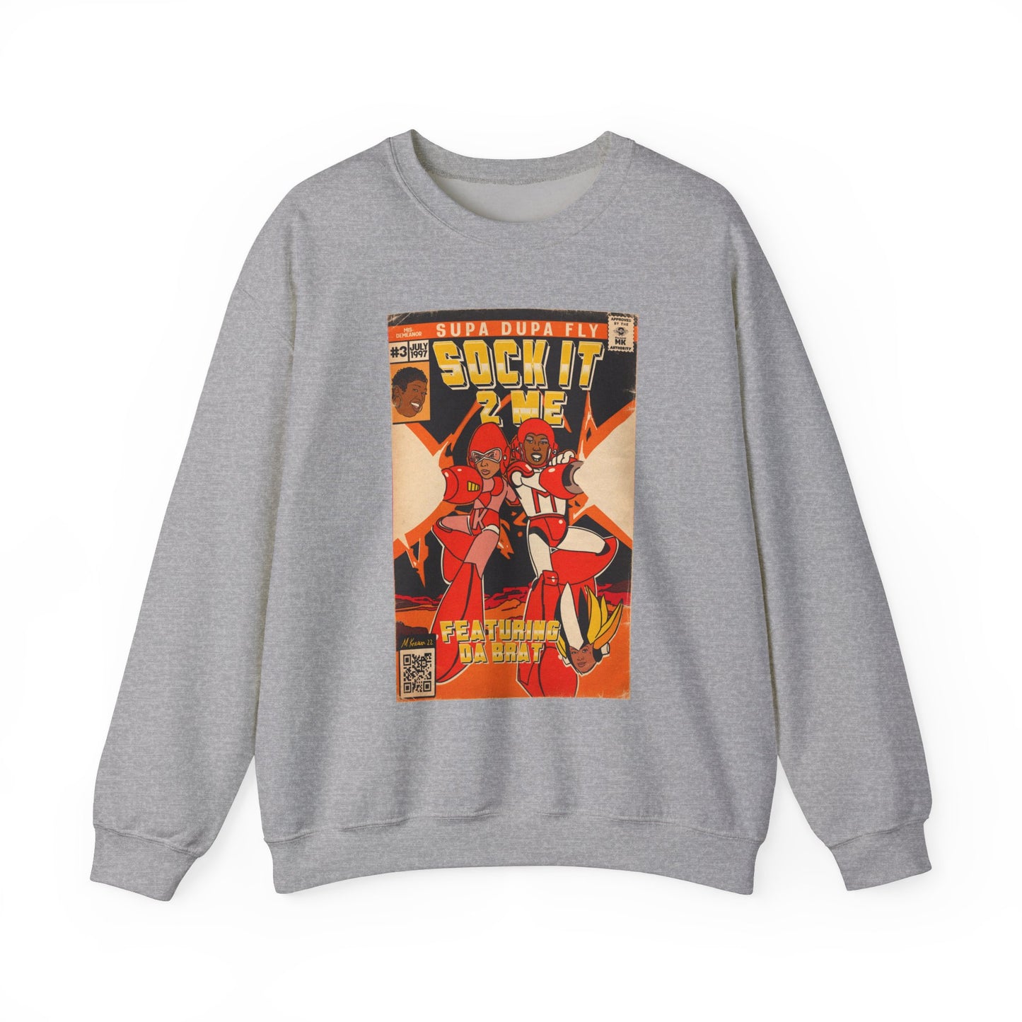 Missy Elliot, Da Brat, & Lil Kim - Sock It To Me - Unisex Heavy Blend™ Crewneck Sweatshirt