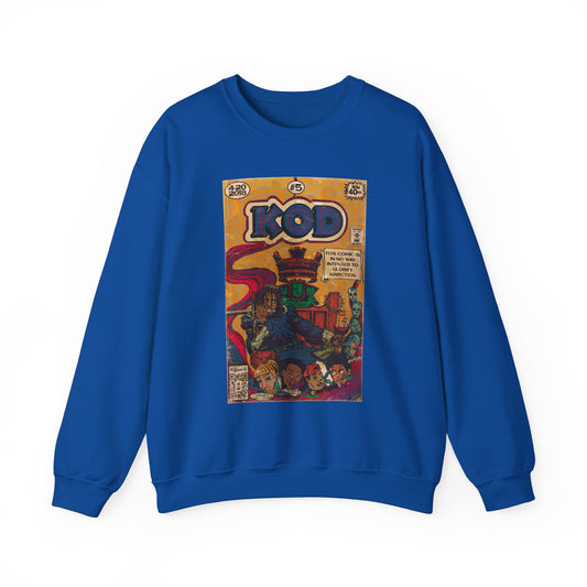 J.Cole - KOD - Unisex Heavy Blend™ Crewneck Sweatshirt