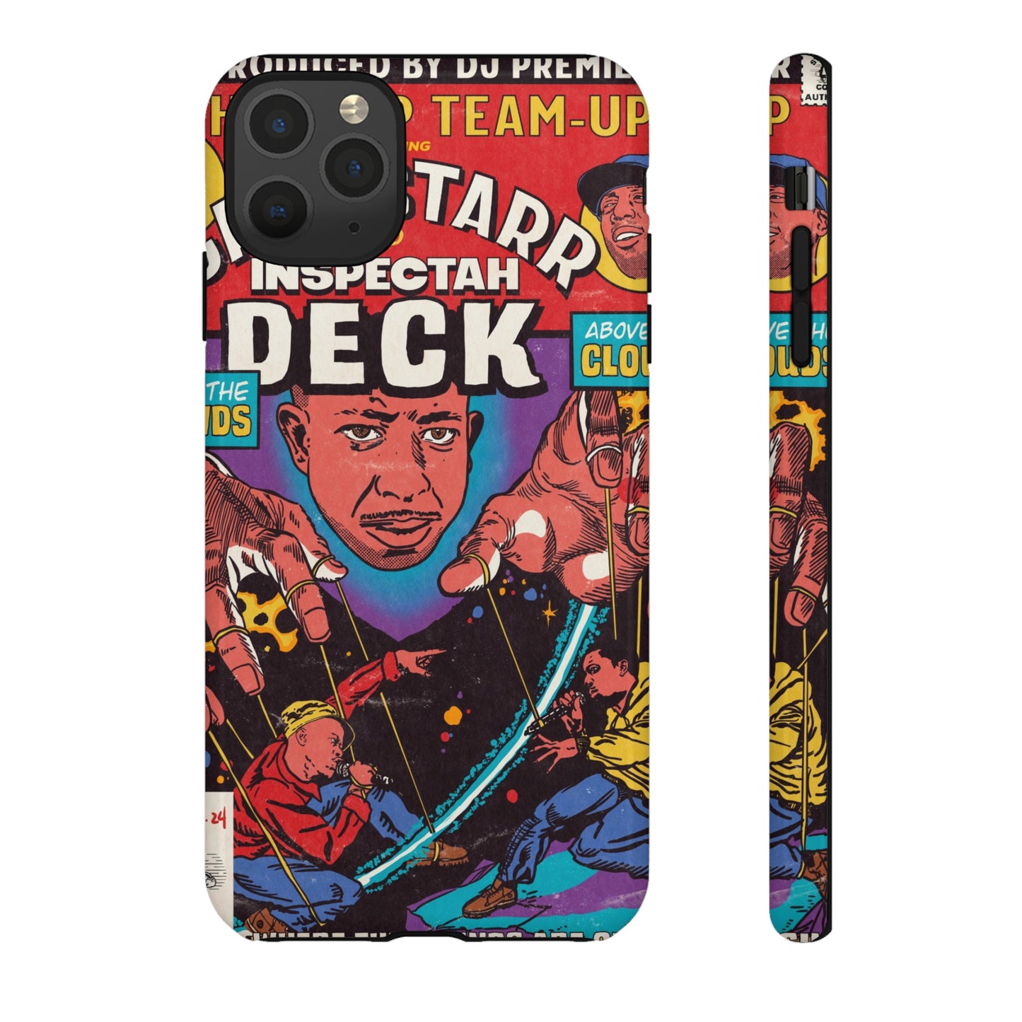 Gang Starr & Inspectah Deck - Above The Clouds - Tough Phone Cases