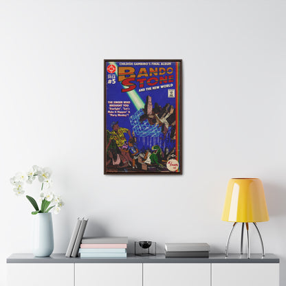 Childish Gambino - Bando Stone  - Gallery Canvas Wraps, Vertical Frame