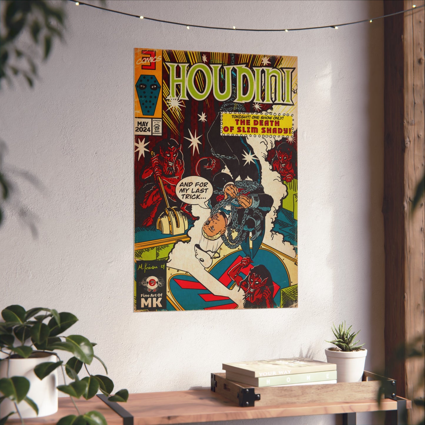 Eminem - Houdini - Matte Vertical Poster