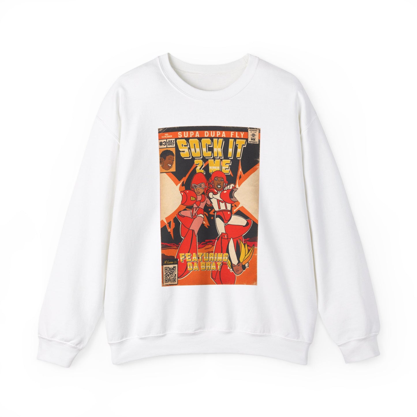 Missy Elliot, Da Brat, & Lil Kim - Sock It To Me - Unisex Heavy Blend™ Crewneck Sweatshirt