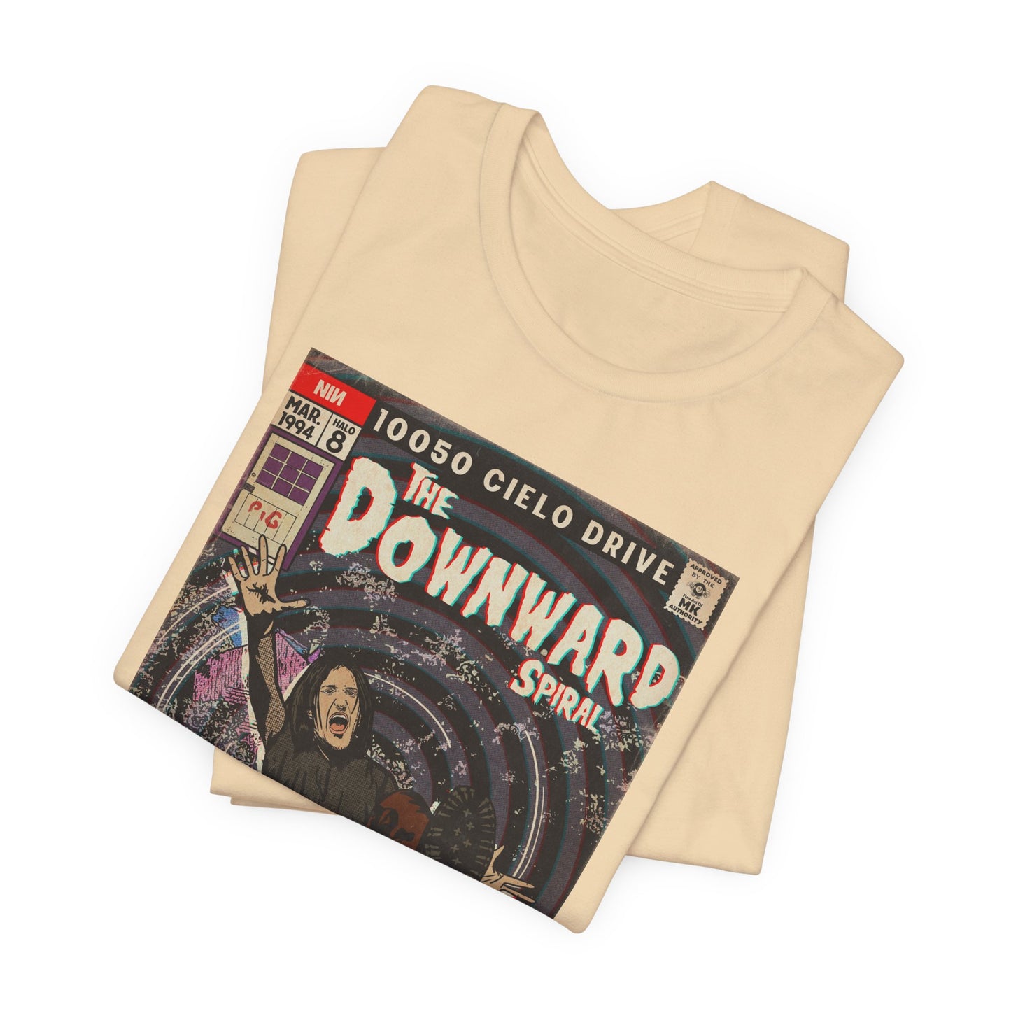 NIN - The Downward Spiral - Unisex Jersey Short Sleeve Tee