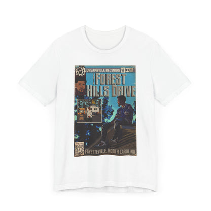 J Cole - 2014 Forest Hills Drive - Unisex Jersey Short Sleeve Tee